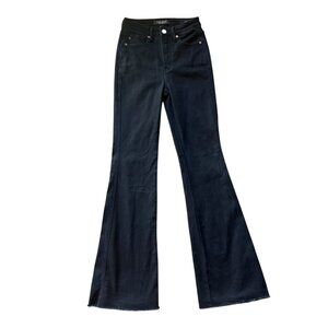 Judy Blue NEW Black Flare Leg High Rise Stretch Jeans Women's size 1/25